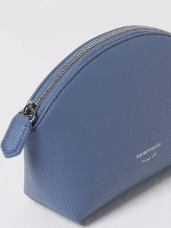 Beauty case Emporio Armani in pelle sintetica a grana