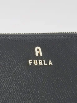 Beauty case Furla in pelle a grana