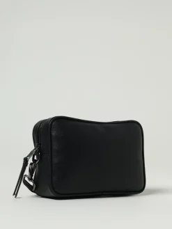 Beauty case in pelle sintetica con logo Armani Exchange