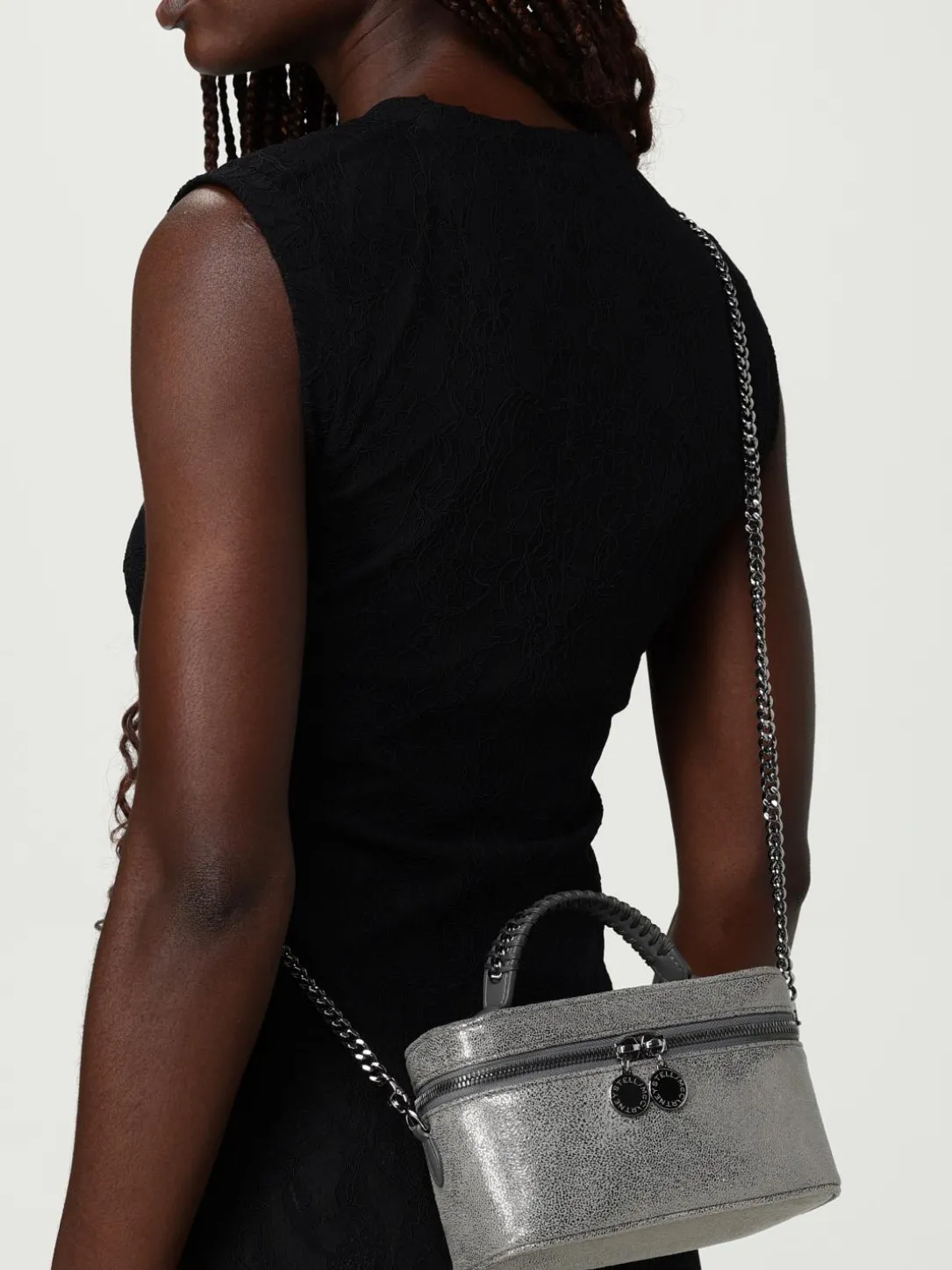 Beauty case Vanity Falabella Stella McCartney in pelle sintetica a grana