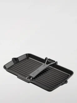 Bistecchiera con manico pieghevole Staub