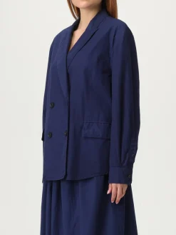 Blazer a doppiopetto in cotone Aspesi