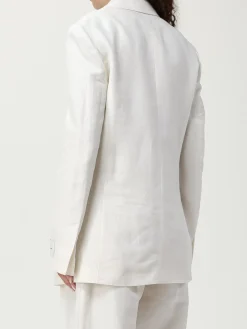 Blazer a doppiopetto in misto cotone Calvin Klein