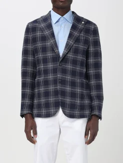 Blazer a monopetto a quadri Manuel Ritz