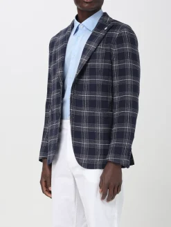 Blazer a monopetto a quadri Manuel Ritz