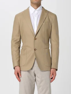 Blazer a monopetto in cotone Boglioli