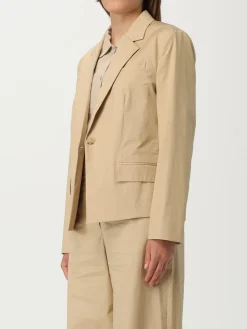 Blazer a monopetto in cotone Boss