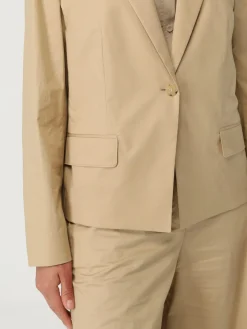 Blazer a monopetto in cotone Boss