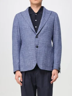 Blazer a monopetto in lana e lino Tagliatore