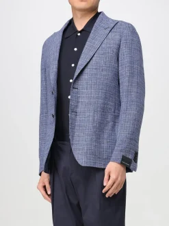 Blazer a monopetto in lana e lino Tagliatore