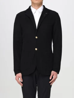 Blazer a monopetto in misto cotone Lardini