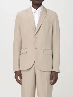 Blazer Armani Exchange in lino e viscosa