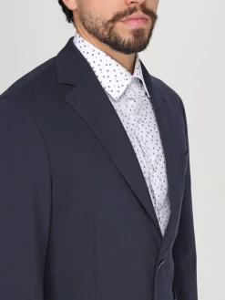 Blazer classico Boss in misto cotone