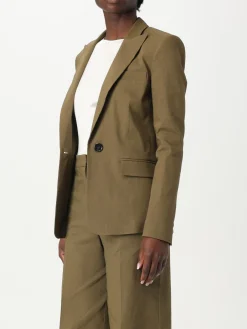 Blazer classico Pinko in lino e viscosa