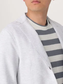 Blazer con cappuccio Eleventy in misto cotone