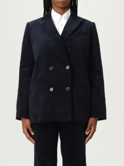 Blazer doppiopetto A.P.C. in velluto a costine