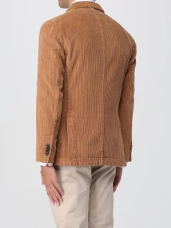 Blazer doppiopetto Boglioli in velluto a costine