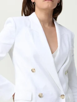 Blazer doppiopetto Boss in misto viscosa