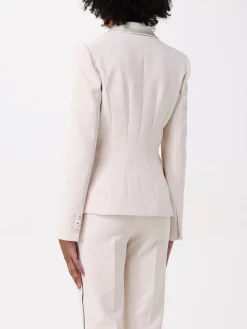 Blazer doppiopetto Elisabetta Franchi in crêpe