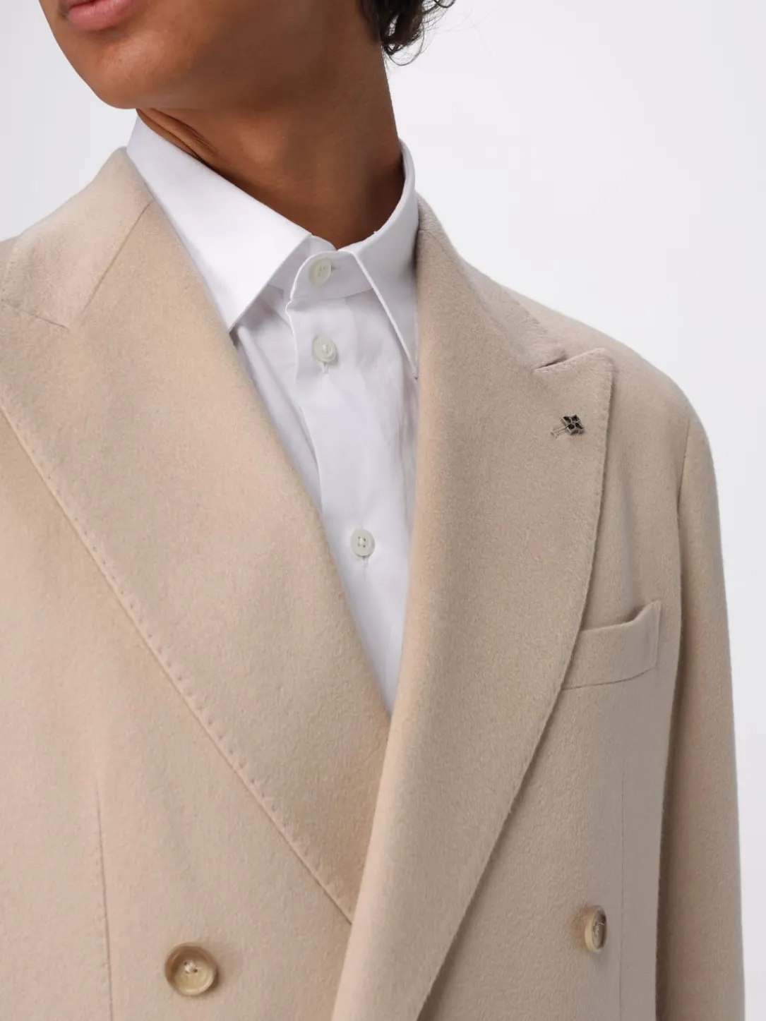 Blazer doppiopetto Tagliatore in cashmere