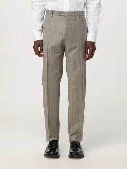 Blazer doppiopetto Tagliatore in lana con stampa gessata