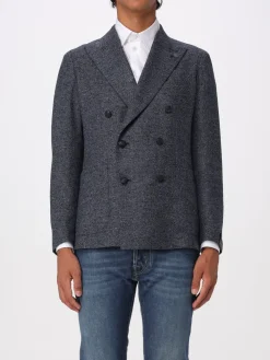 Blazer doppiopetto Tagliatore in misto lana e seta