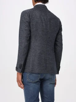 Blazer doppiopetto Tagliatore in misto lana e seta