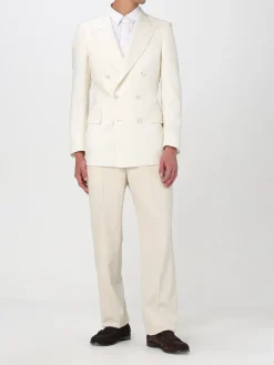 Blazer doppiopetto Tom Ford in misto lana e seta