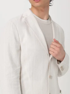 Blazer Eleventy in misto lino