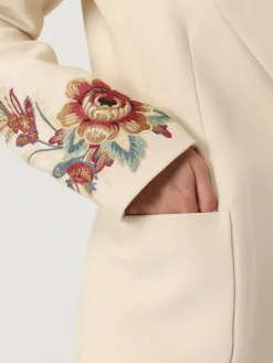 Blazer Etro in fresco lana con ricami