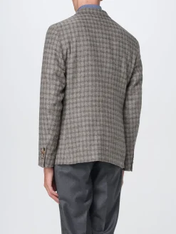 Blazer Etro in misto lana check