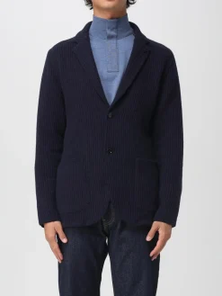 Blazer in maglia Lardini a coste