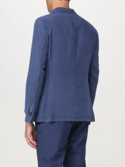 Blazer Luigi Bianchi in misto lino e cotone