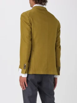 Blazer Luigi Bianchi in misto lana e cashmere