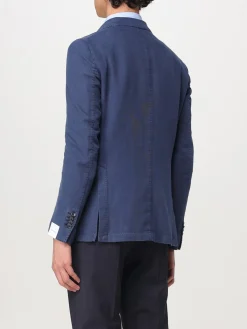 Blazer Luigi Bianchi in misto lino e cotone