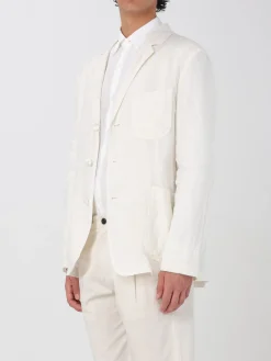 Blazer monopetto Aspesi in lino