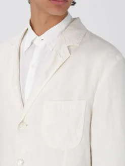 Blazer monopetto Aspesi in lino