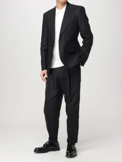 Blazer monopetto Dolce & Gabbana in tela di lino