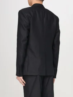 Blazer monopetto Dolce & Gabbana in tela di lino