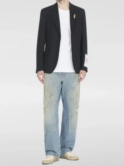 Blazer monopetto Golden Goose in misto lana