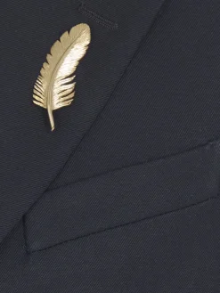 Blazer monopetto Golden Goose in misto lana