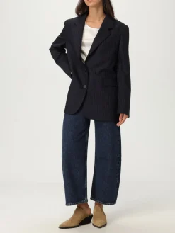 Blazer monopetto Golden Goose in lana vergine e cotone