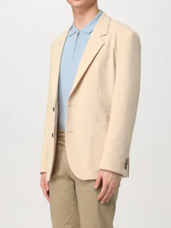 Blazer monopetto Hugo in cotone stretch