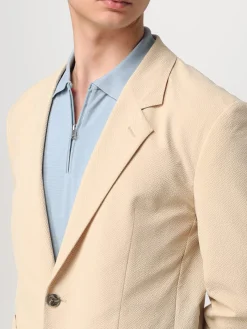 Blazer monopetto Hugo in cotone stretch