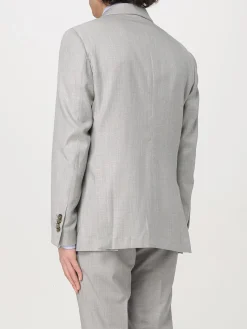 Blazer monopetto Lardini in twill