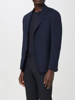 Blazer monopetto Lardini in misto lana