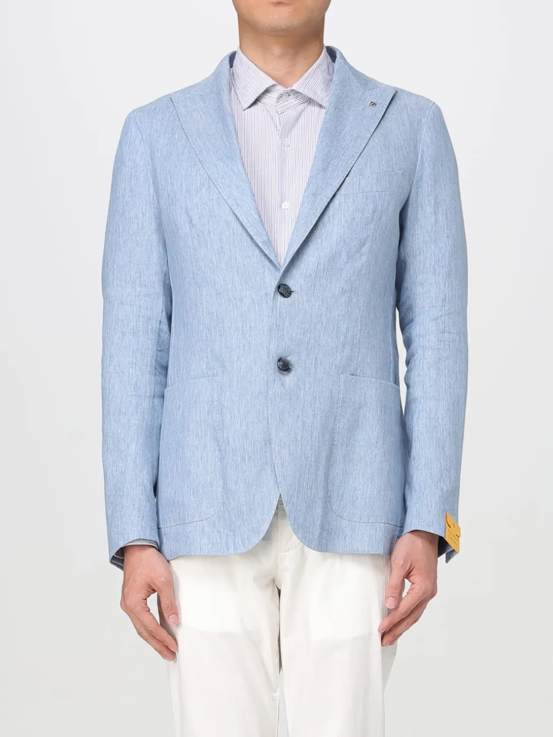 Blazer monopetto Tagliatore in misto lino e cotone