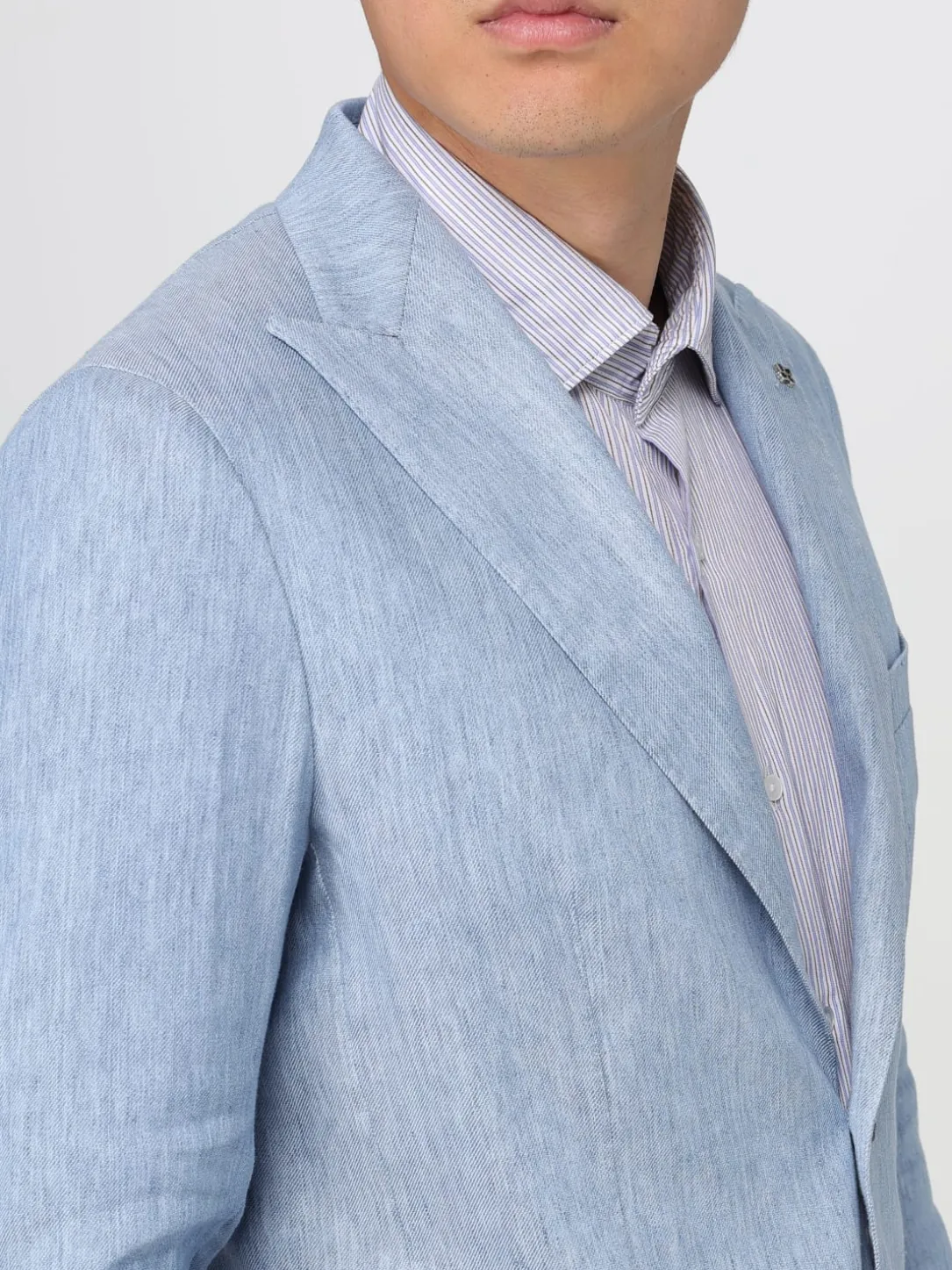 Blazer monopetto Tagliatore in misto lino e cotone