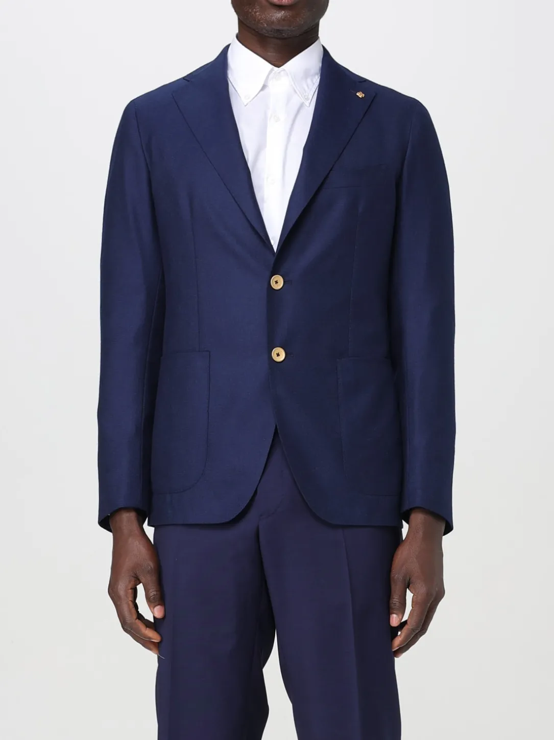 Blazer monopetto Tagliatore in cashmere