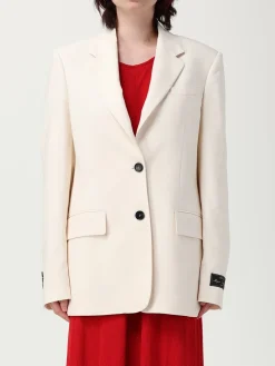 Blazer MSGM in misto viscosa